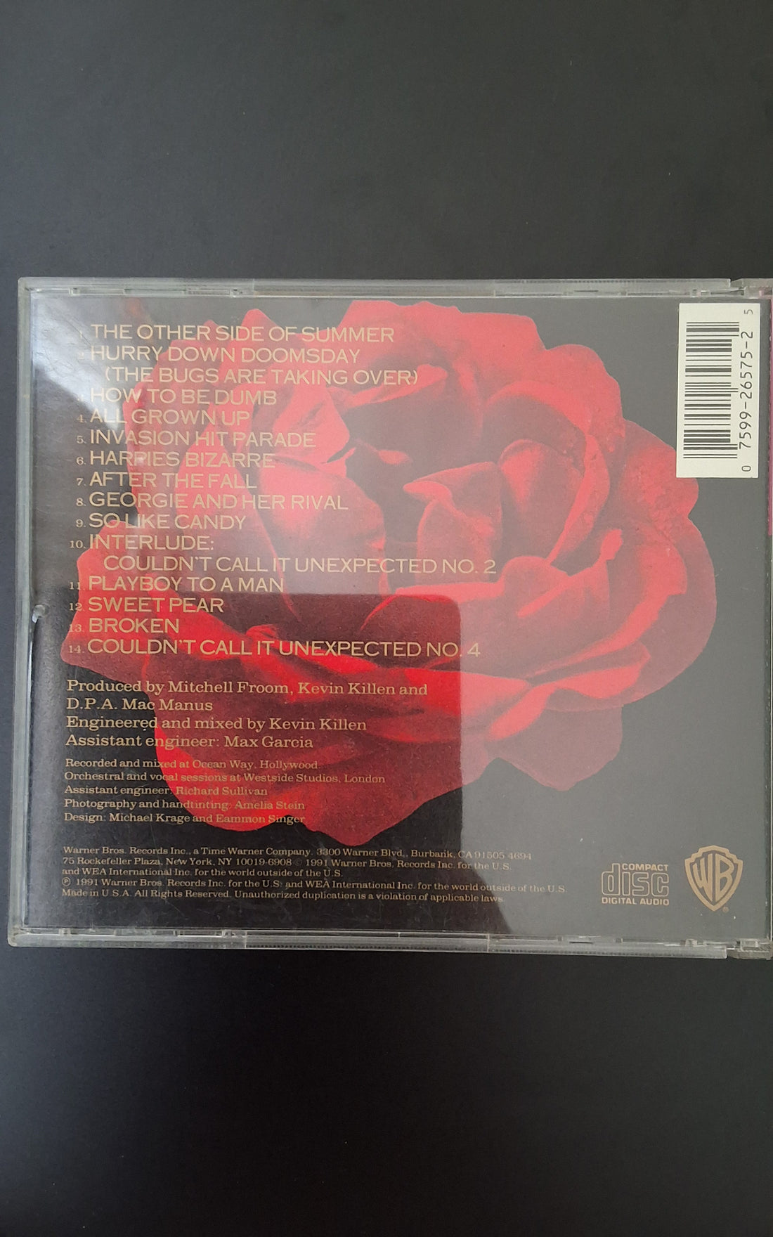 ซีดี Elvis Costello - Mighty Like A Rose CD VG+