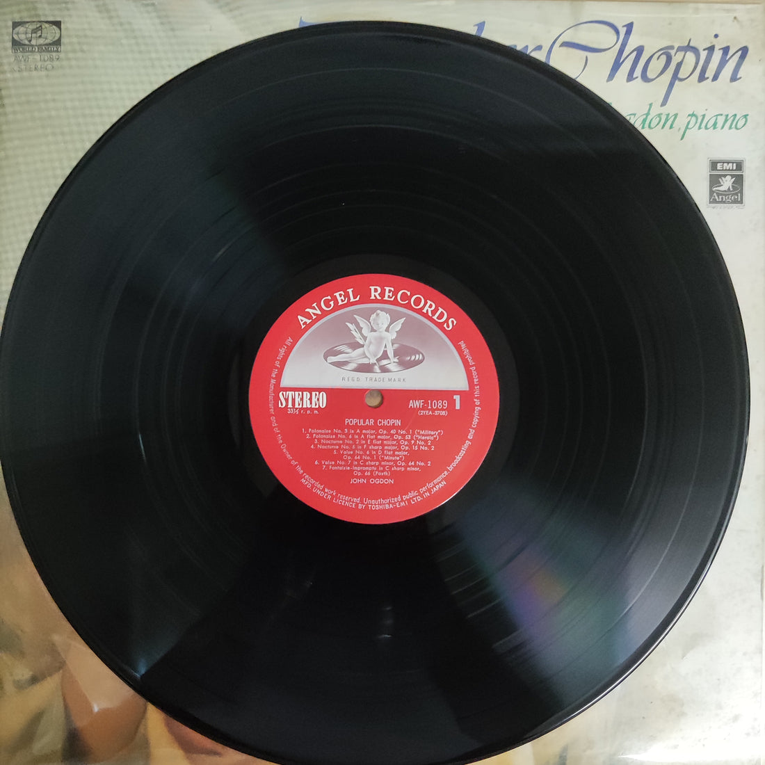 แผ่นเสียง John Ogdon - Popular Chopin Vinyl VG+