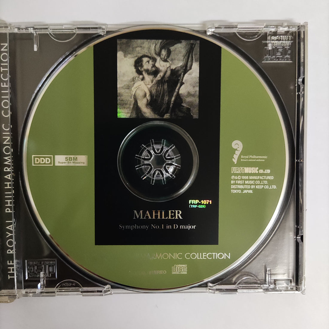 ซีดี Mahler - The Royal Philharmonic Collection Symphony No.1 In D Major CD VG+