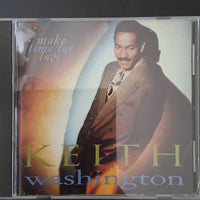 ซีดี Keith Washington - Make Time For Love CD VG+