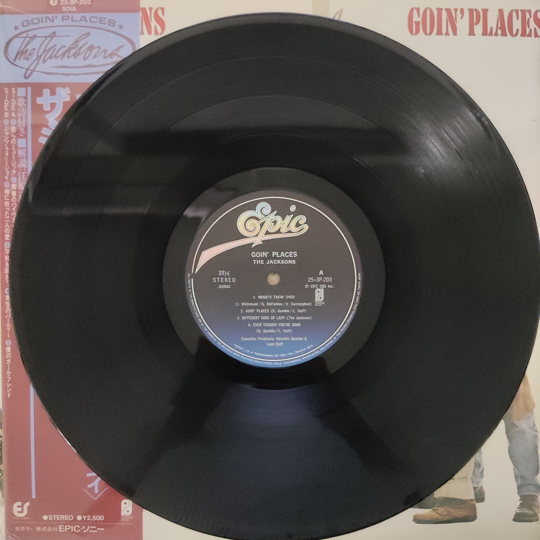แผ่นเสียง The Jacksons - Goin' Places Vinyl VG+