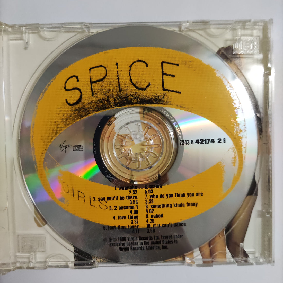ซีดี Spice Girls - Spice CD VG+
