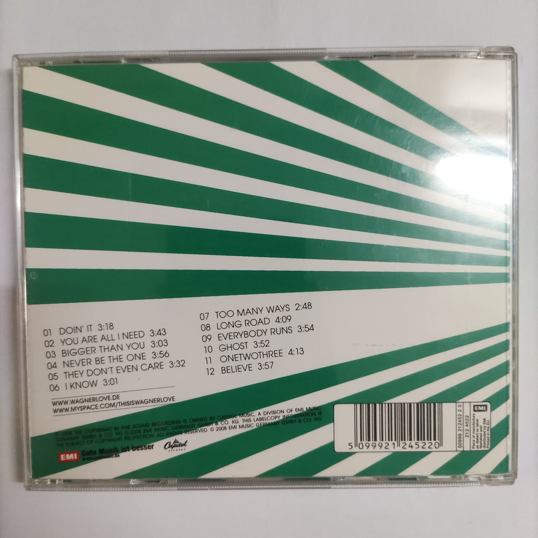 ซีดี Wagner Love - Everything About CD VG+