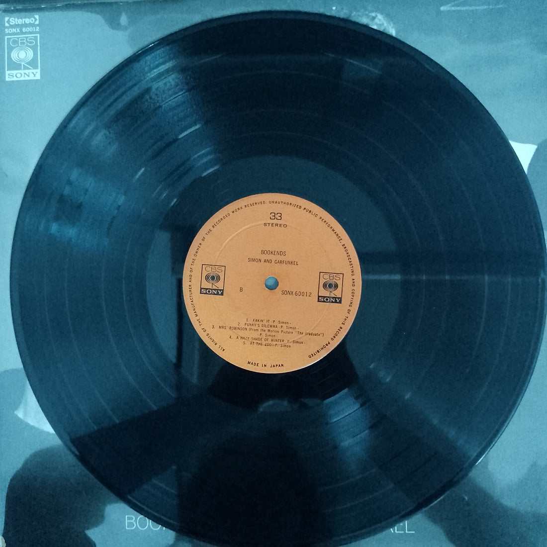 แผ่นเสียง Simon & Garfunkel - Bookends Vinyl VG+