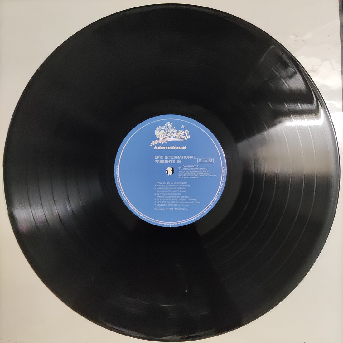 แผ่นเสียง Various - Epic International Presents '84-'85 Vinyl VG+ 2LPs