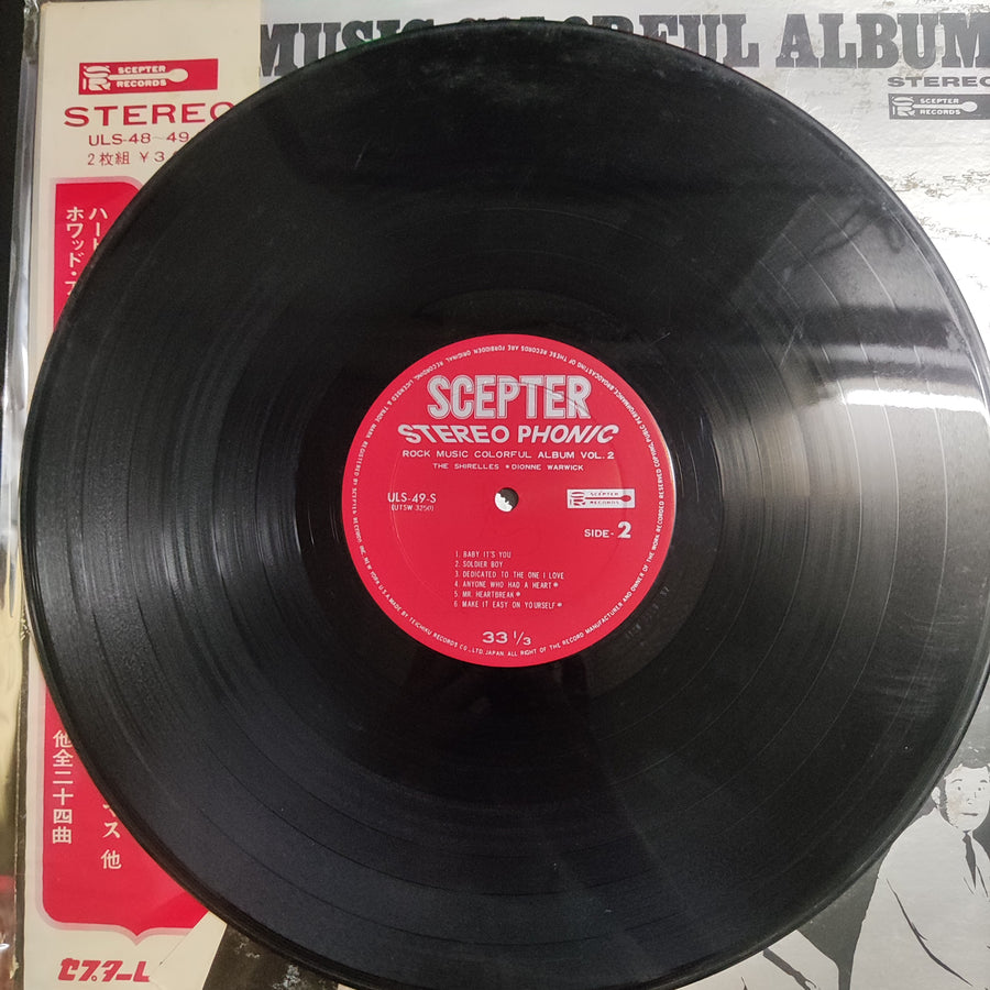 แผ่นเสียง The Isley Brothers - Rock Music Colorful Album Vol.2 Vinyl VG 2LPs