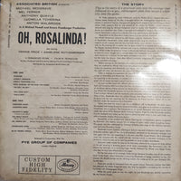 แผ่นเสียง Johann Strauss Jr. - Michael Redgrave, Sari Barabas, Alexander Young, Denis Dowling, Walter Berry, Wiener Symphoniker - Oh, Rosalinda!! Vinyl VG+