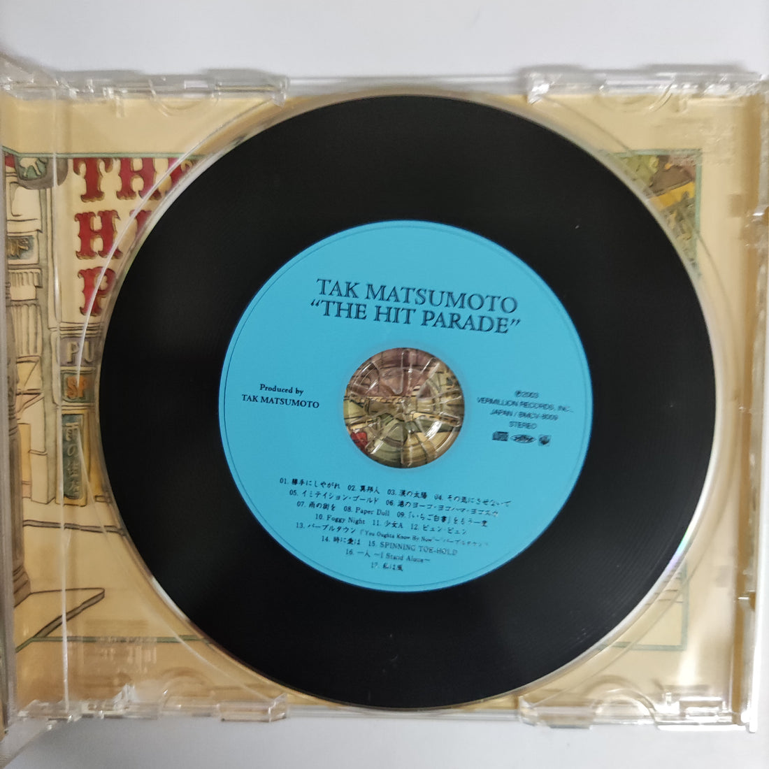 ซีดี Tak Matsumoto - The Hit Parade CD VG+