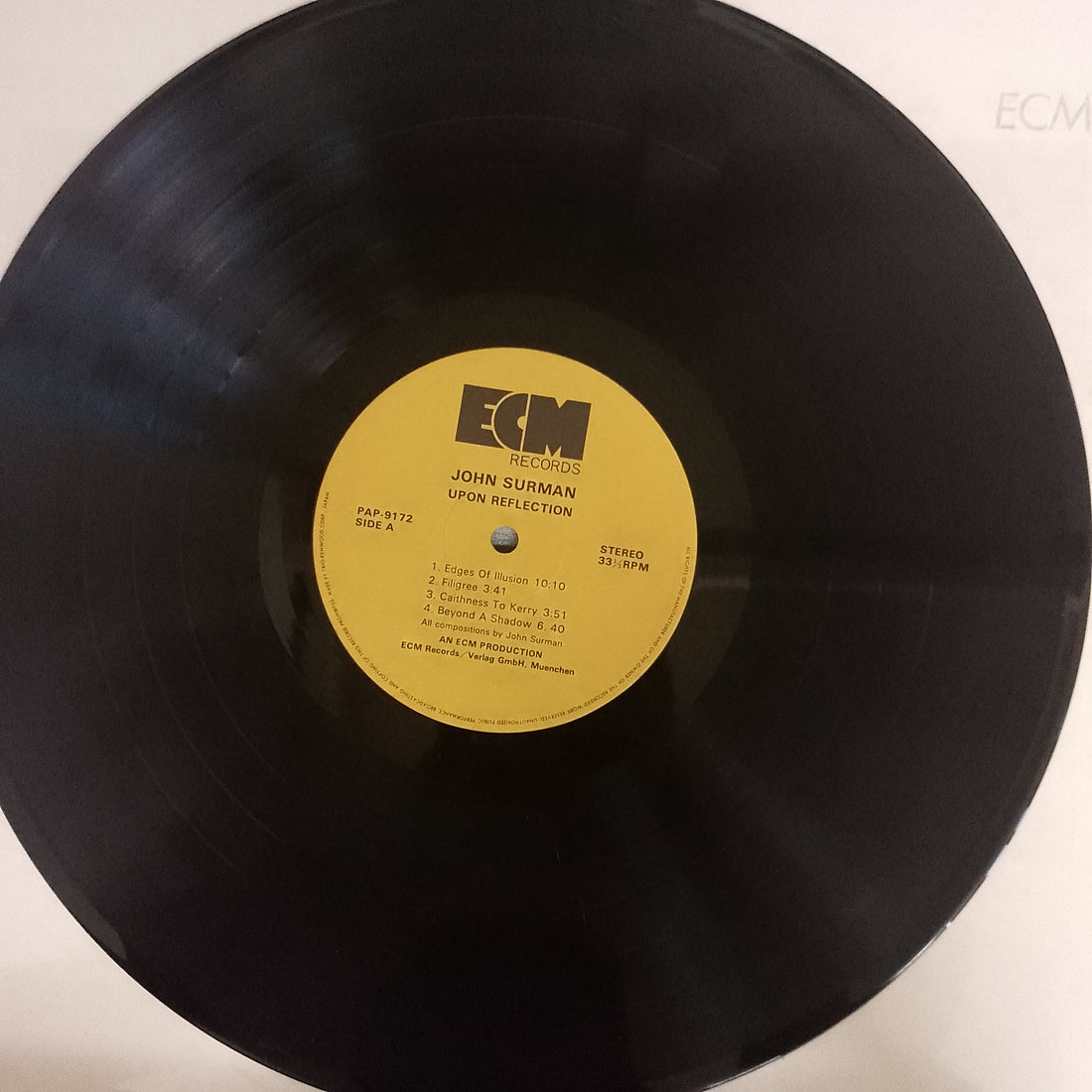 แผ่นเสียง John Surman - Upon Reflection Vinyl VG+