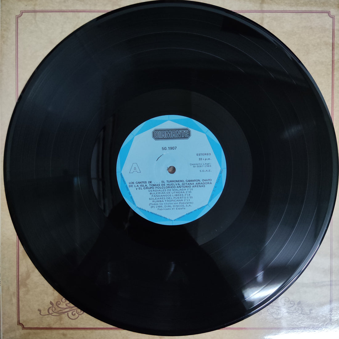 แผ่นเสียง El Turronero - Los Cantes De Vinyl VG+