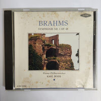 ซีดี Various - Brahms Symphonie Nr.1 Op.68 Wiener Philharmoniker Karl Böhm CD VG+