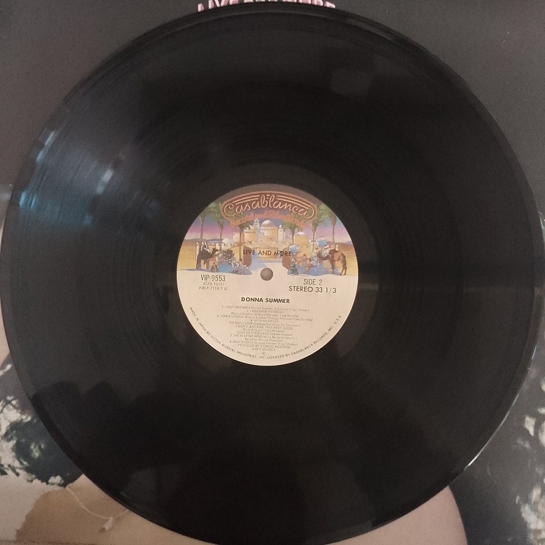 แผ่นเสียง Donna Summer - Live And More Vinyl VG+