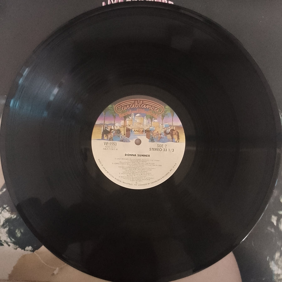 แผ่นเสียง Donna Summer - Live And More Vinyl VG+