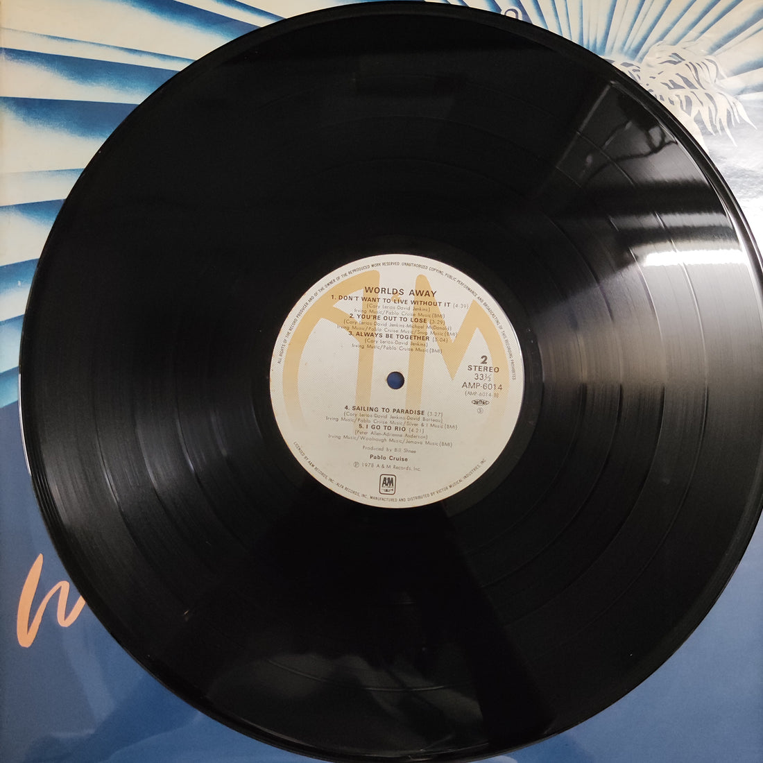 แผ่นเสียง Pablo Cruise - Worlds Away Vinyl VG+