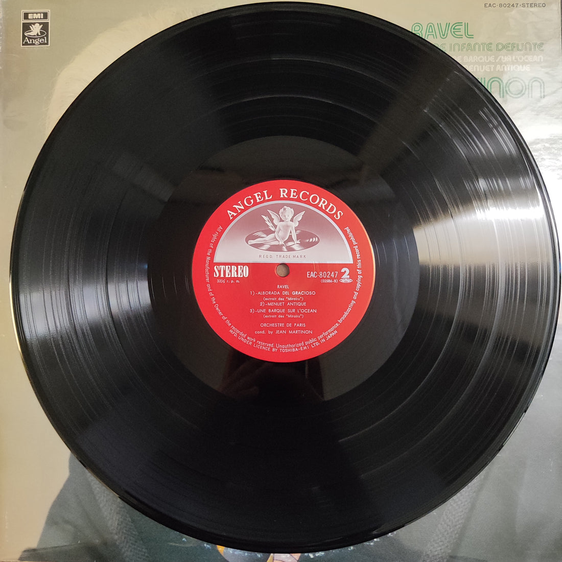 แผ่นเสียง Jean Martinon - Ravel Pavane Pour Une Infante Defunte Vinyl VG+