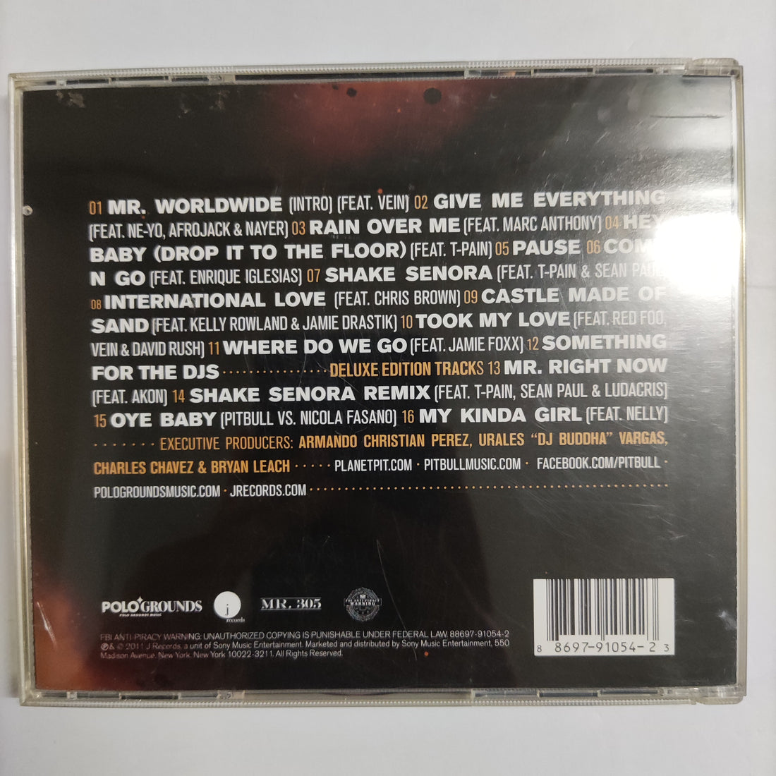 ซีดี Pitbull - Planet Pit CD VG+