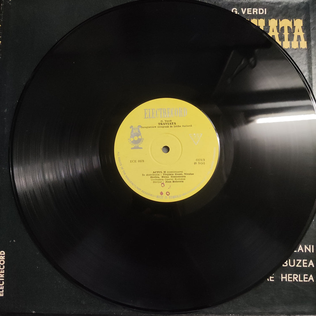 แผ่นเสียง Giuseppe Verdi - Traviata Vinyl VG+ 3LPs
