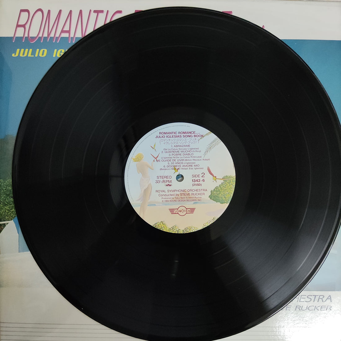 แผ่นเสียง Royal Symphonic Orchestra - Romantic Romance Julio Iglesias Song Book Vinyl VG+