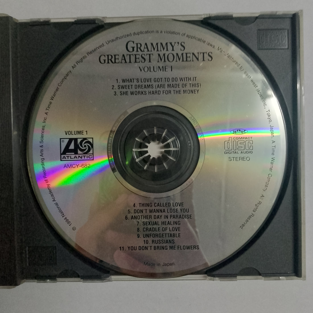 ซีดี Various - Grammy's Greatest Moments - Volume I CD VG+