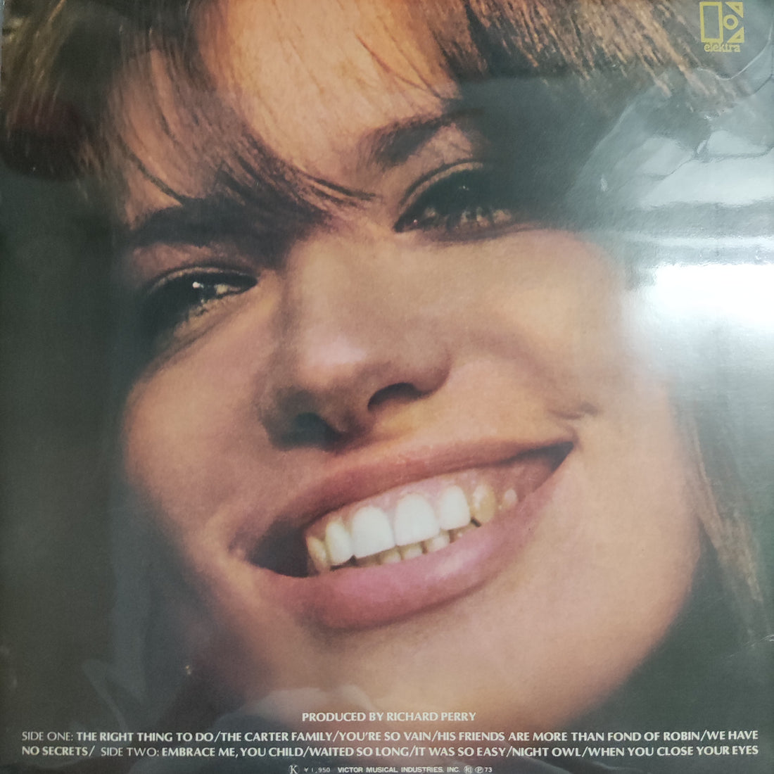 แผ่นเสียง Carly Simon - No Secrets Vinyl VG