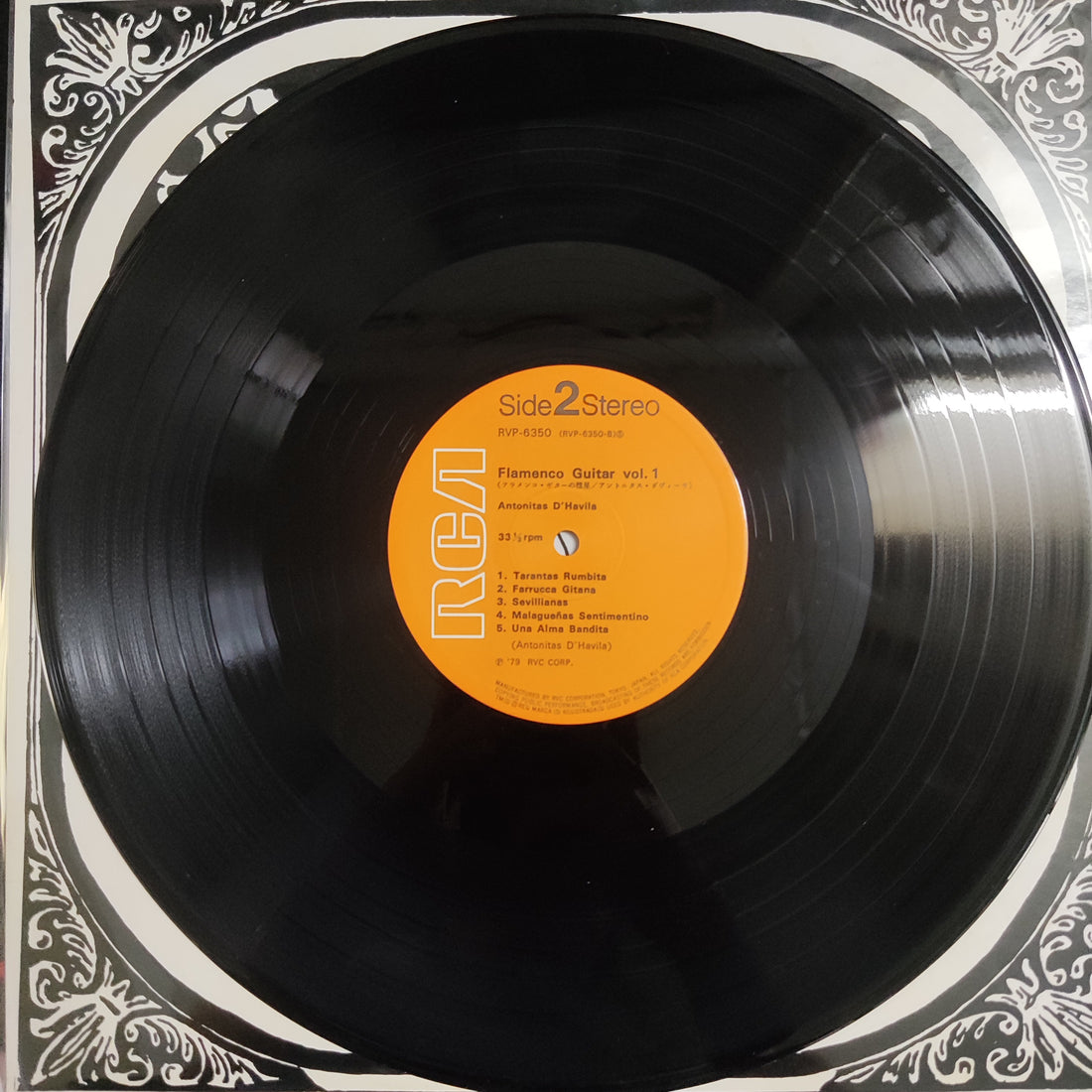 แผ่นเสียง Antonitas D'Havila - Flamenco Guitar Vol. 1 Vinyl VG+