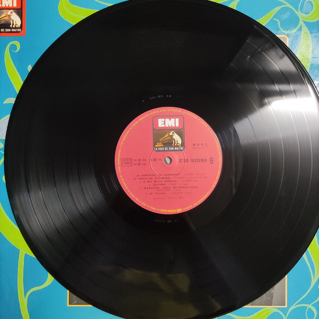 แผ่นเสียง Georges Thill – Album Du 80ᵉ Anniversaire Vinyl VG+ 4LPs