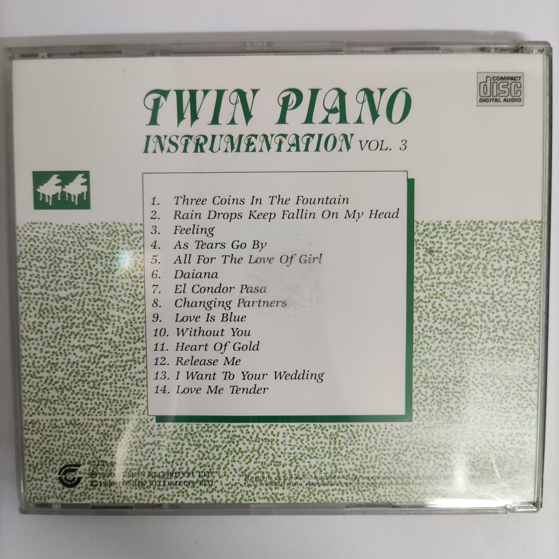 ซีดี Various - Twin Piano Instrumentation Vol.3 CD VG+