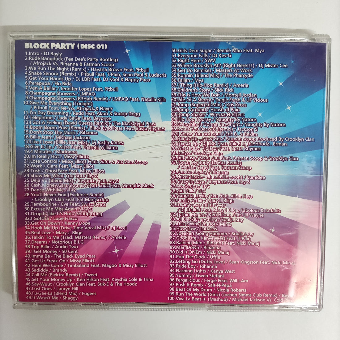 ซีดี DJ Rayly - Block Party Mega Style CD VG+ 2CDs