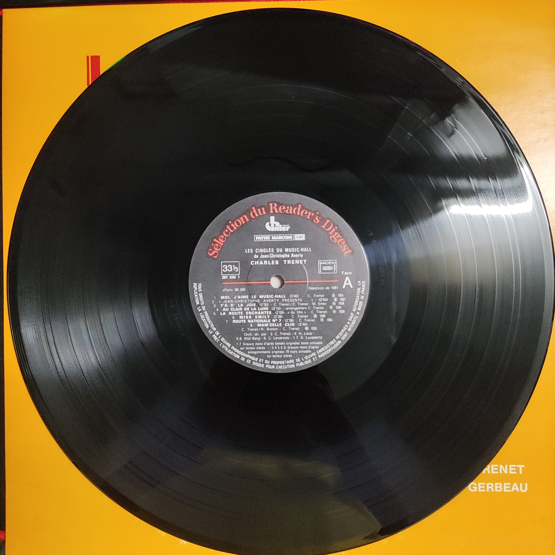 แผ่นเสียง Various - Les Cingles Du Music-Hall De Jean-Christophe Averty Vinyl VG+ 10LPs