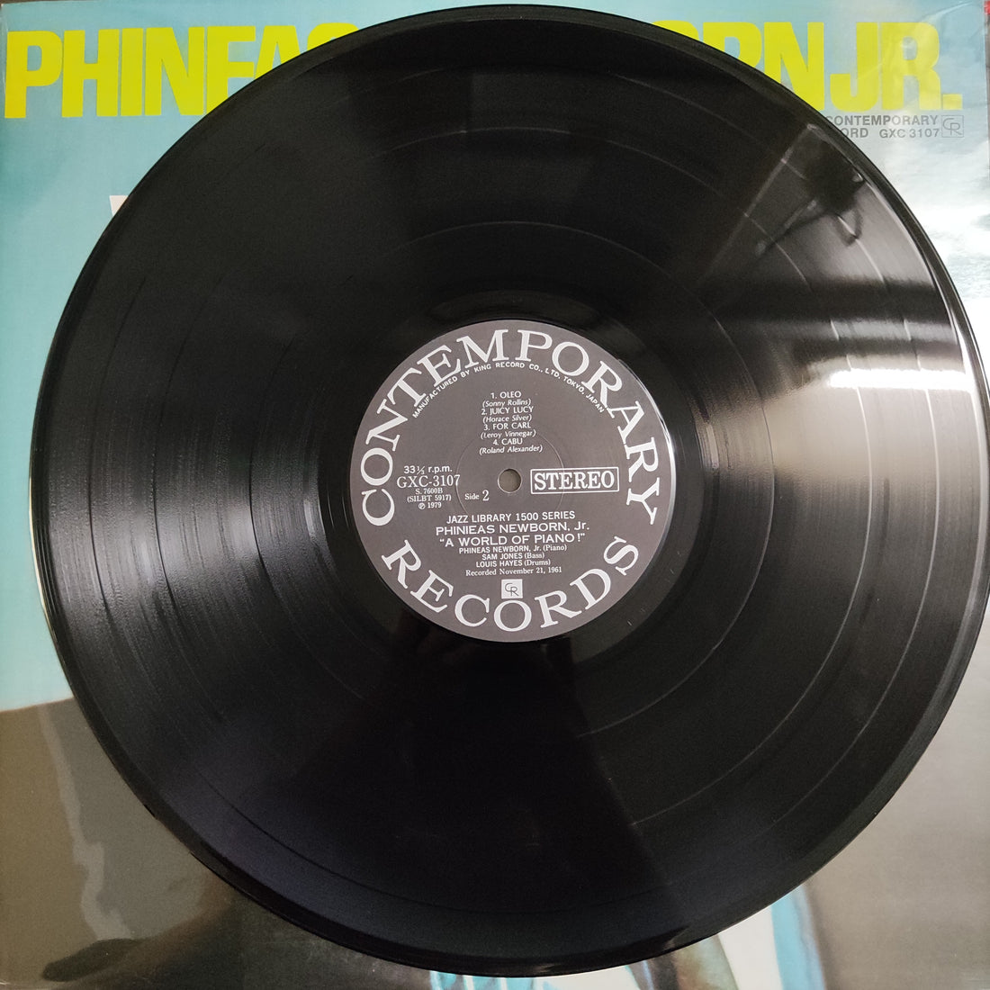 แผ่นเสียง Phineas Newborn Jr. - A World Of Piano! Vinyl VG+