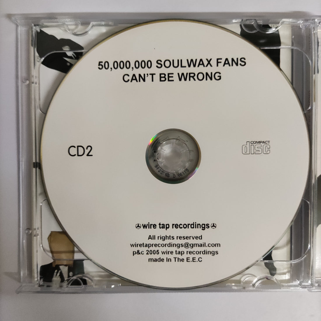 ซีดี Various - 50,000,000 Soulwax Fans Can'T Be Wrong CD VG+ 2CDs