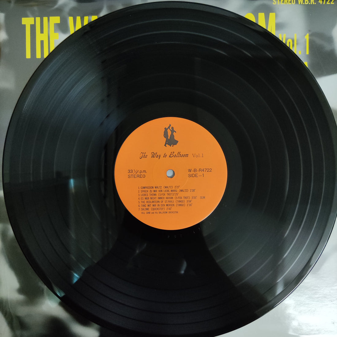 แผ่นเสียง Various - The Way To Ballroom Hill Grand And His Ballroom Orchestra In Strict Tempo Vol.1 Vinyl VG+
