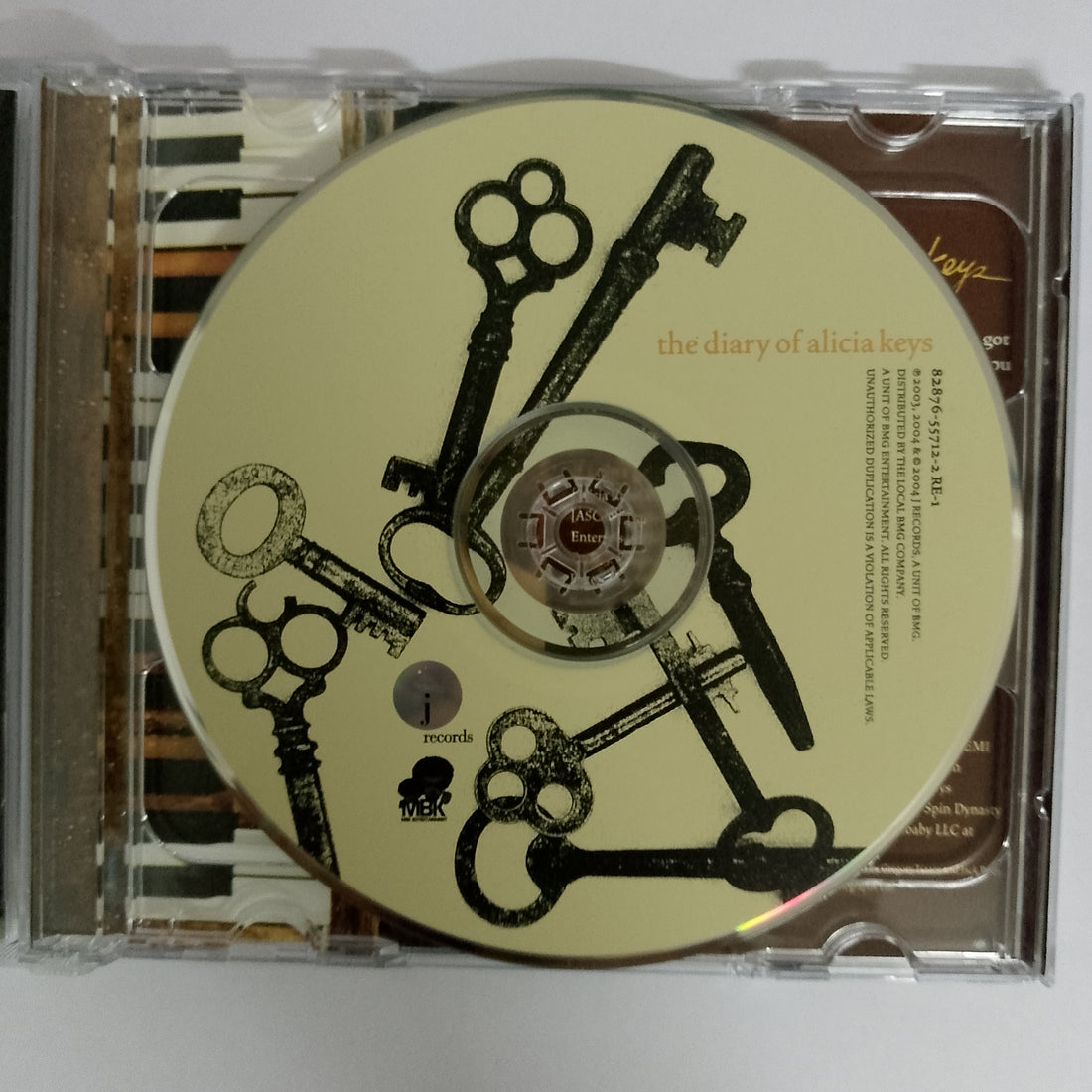 ซีดี Alicia Keys - The Diary Of Alicia Keys CD NM 2CDs