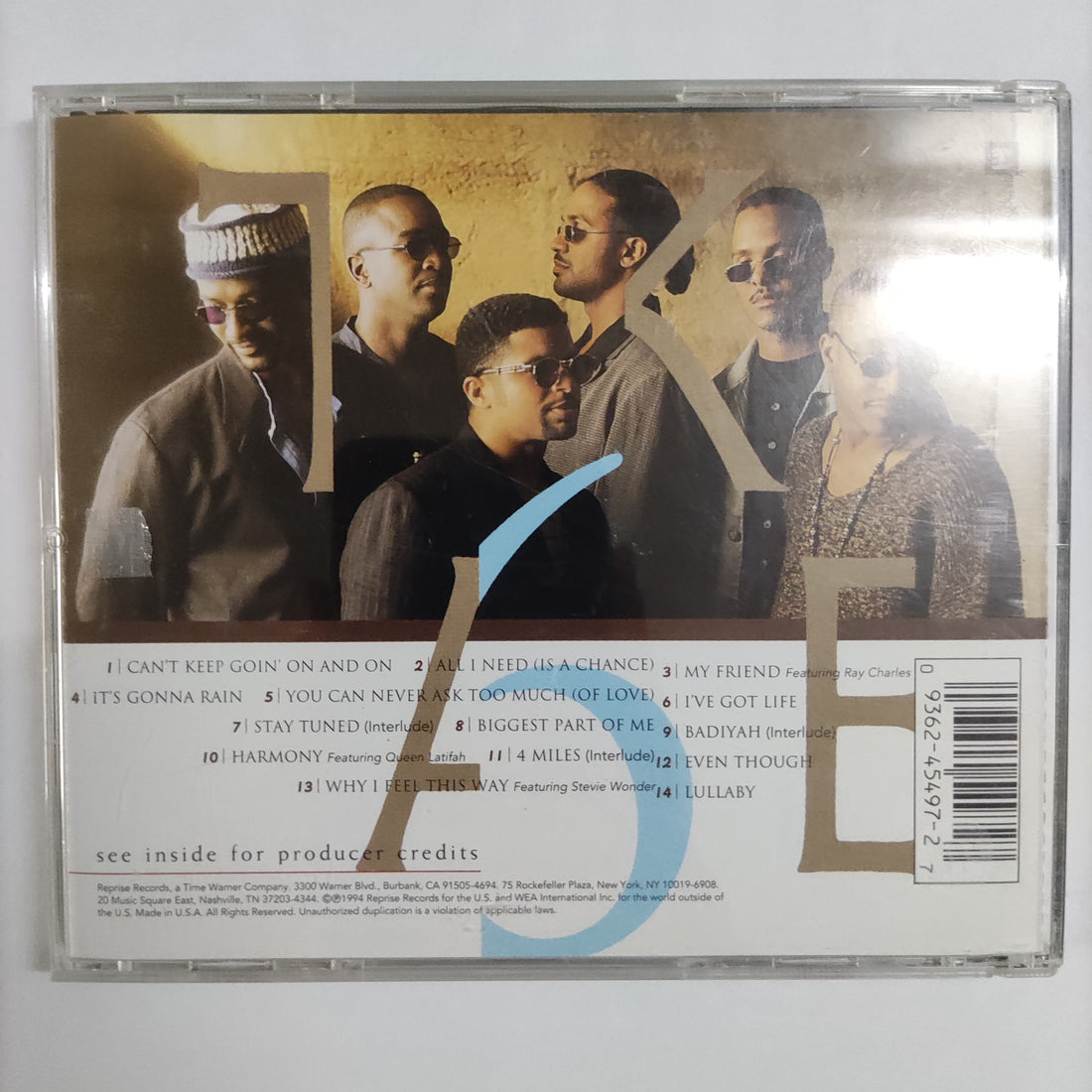 ซีดี Take 6 - Join The Band CD NM or M-