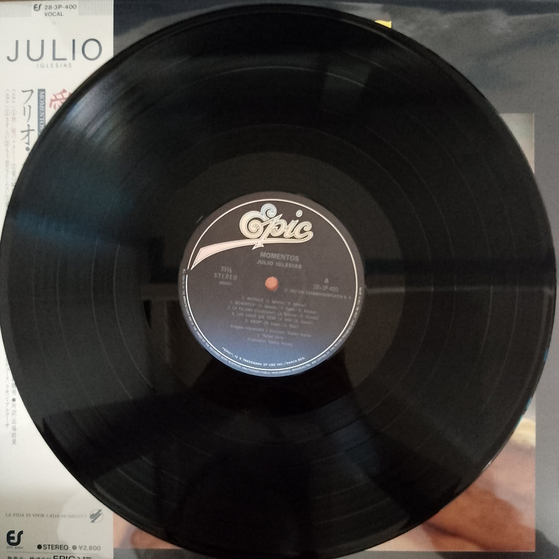 แผ่นเสียง Julio Iglesias - Momentos Vinyl VG+