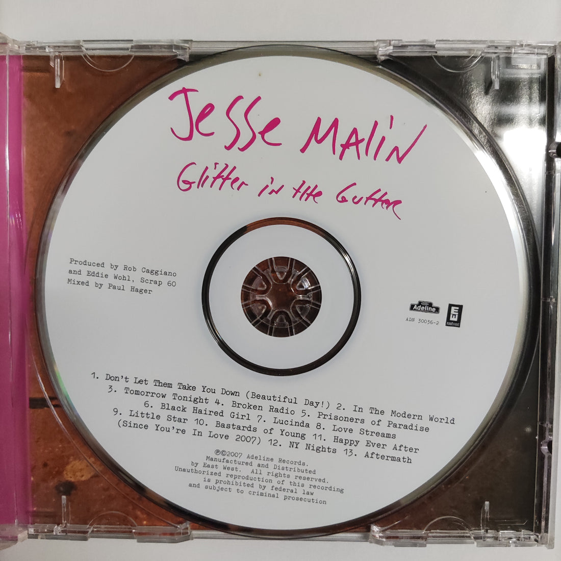 ซีดี Jesse Malin - Glitter In The Gutter CD VG+