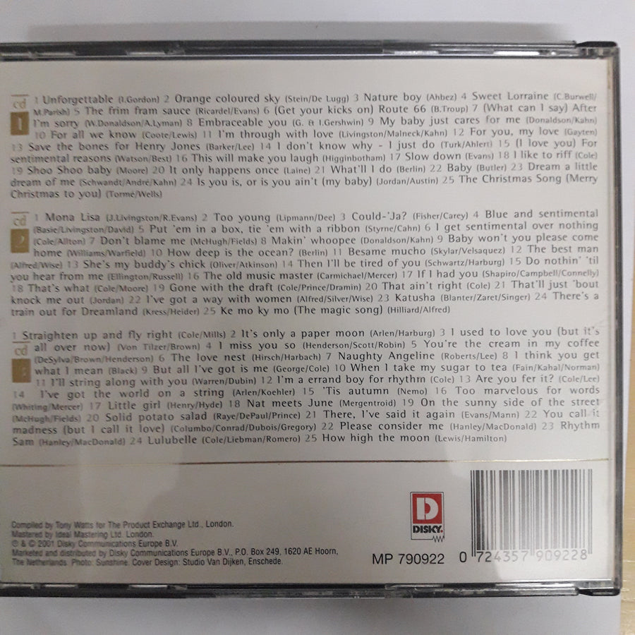 ซีดี Nat King Cole - Golden Greats CD VG+ 3CDs