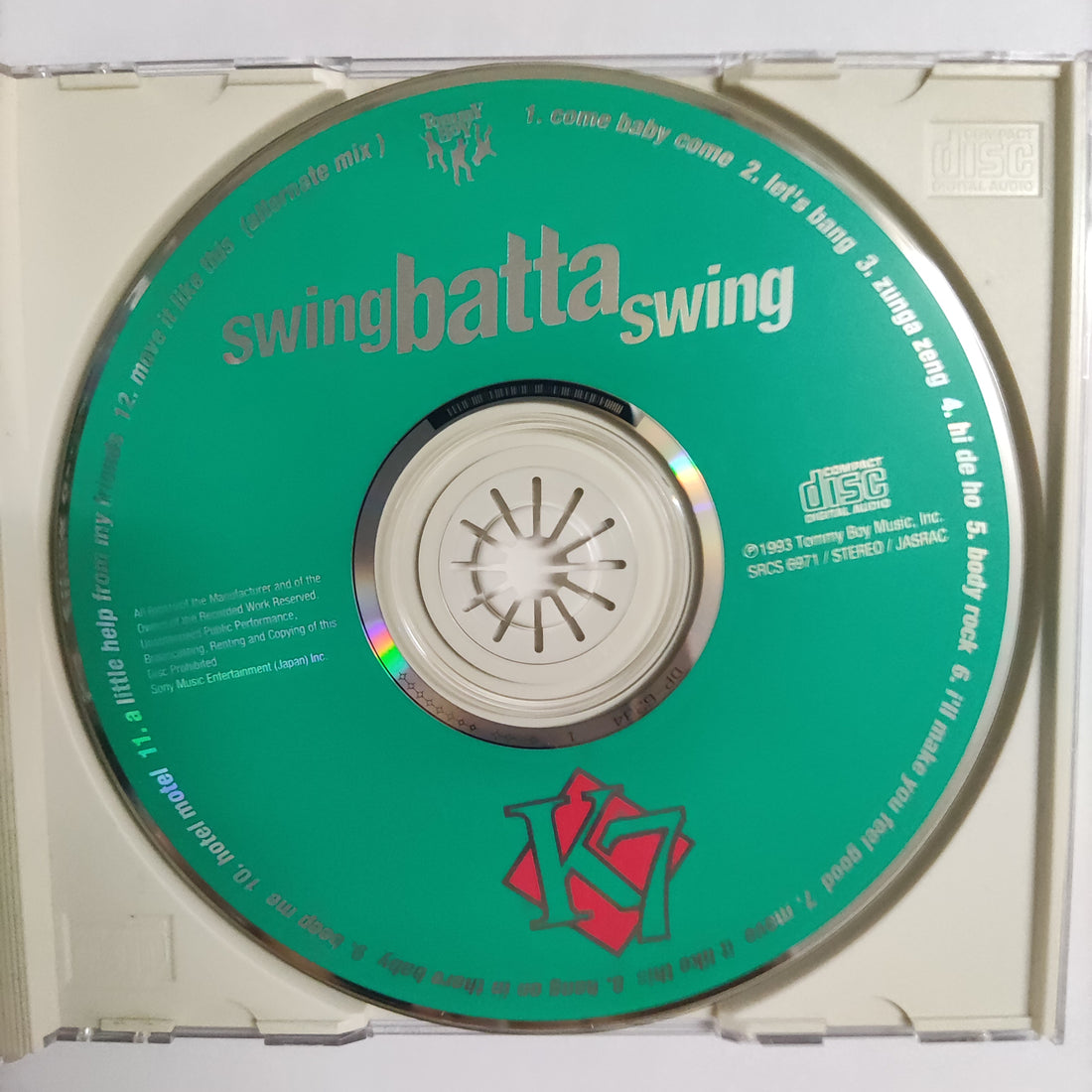 ซีดี K7 - Swing Batta Swing CD NM or M-