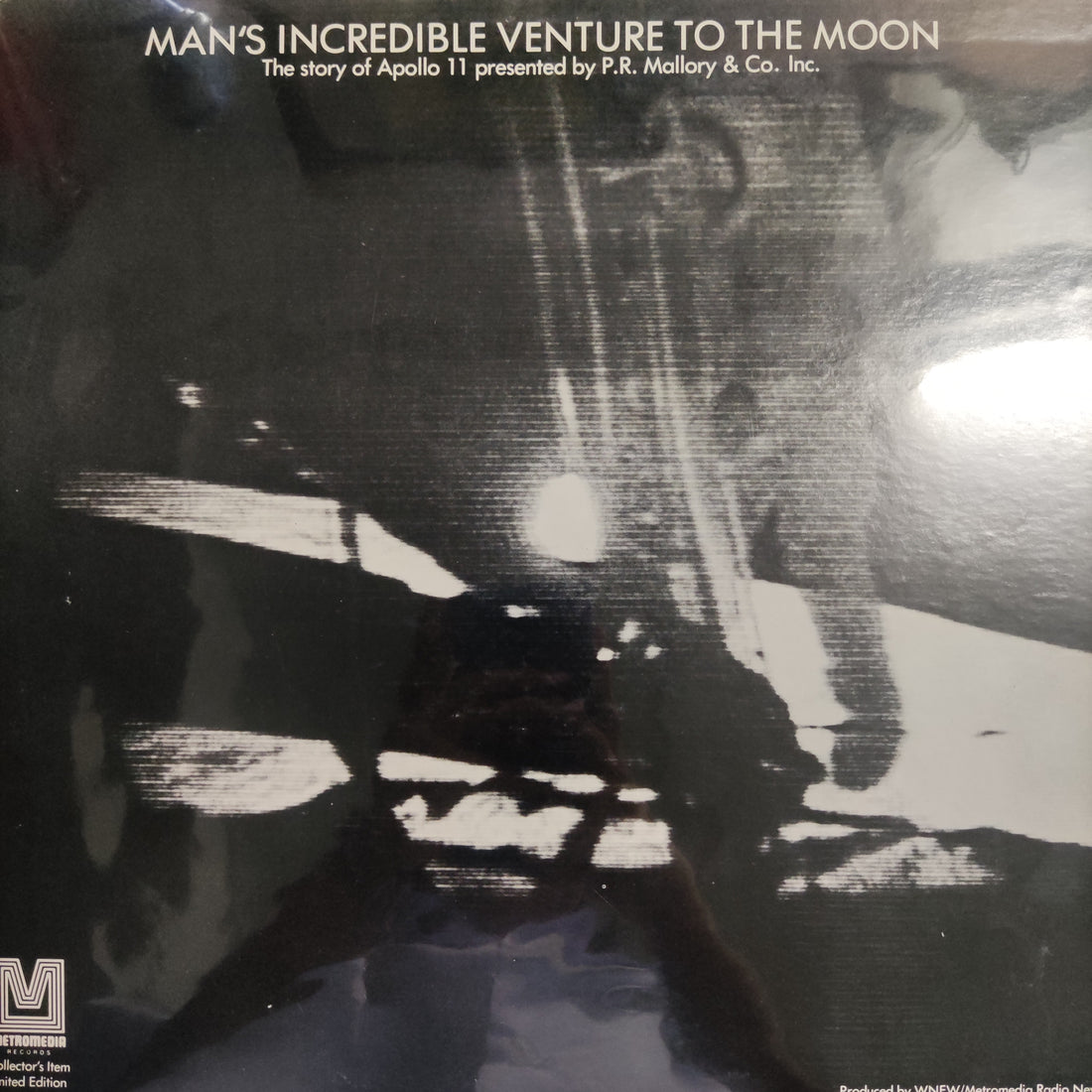 แผ่นเสียง George Engle - Man's Incredible Venture To The Moon: The Story Of Apollo 11 Vinyl VG