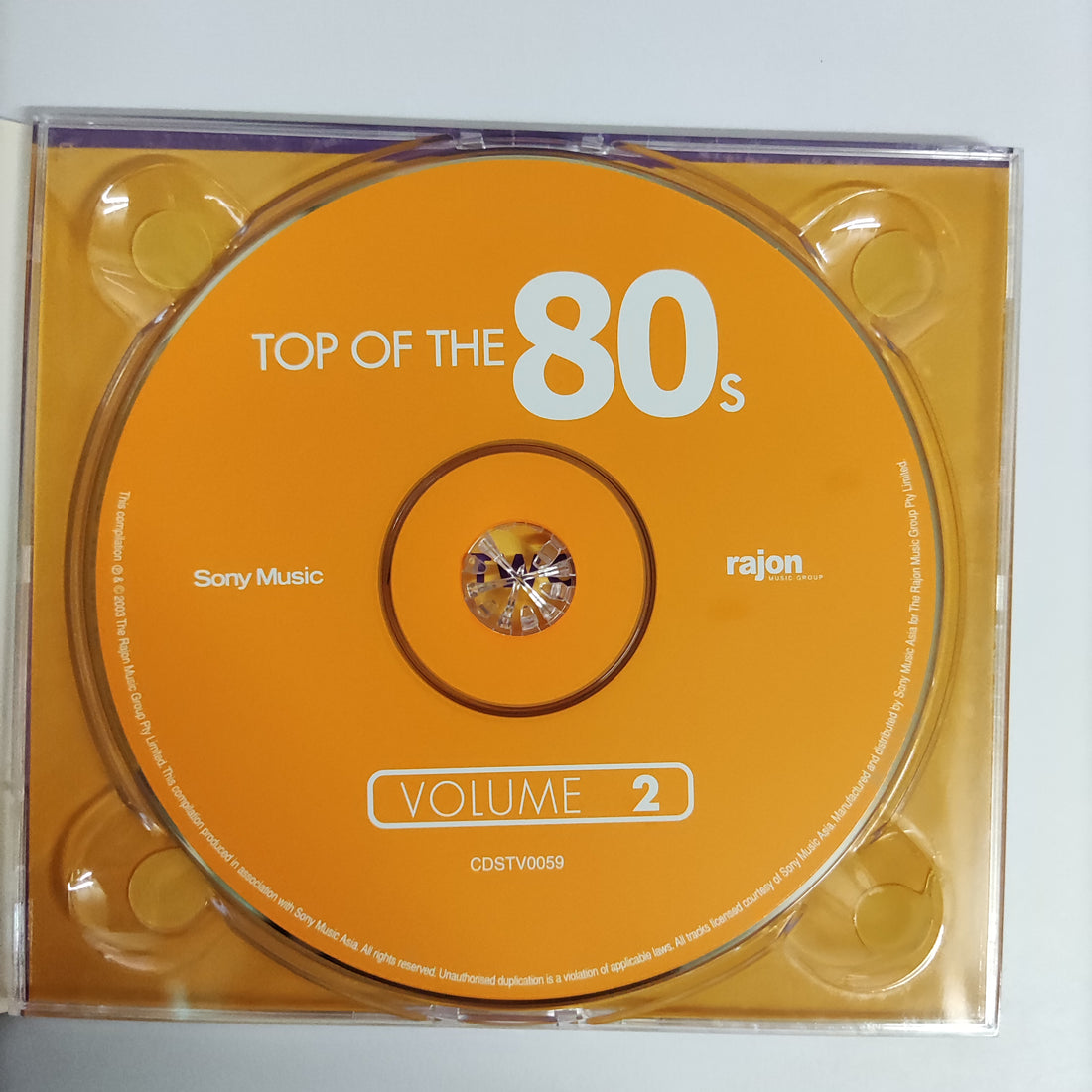 ซีดี Various - Original Artists : Original Hits!! Top Of The 80s Vol.2 CD VG+