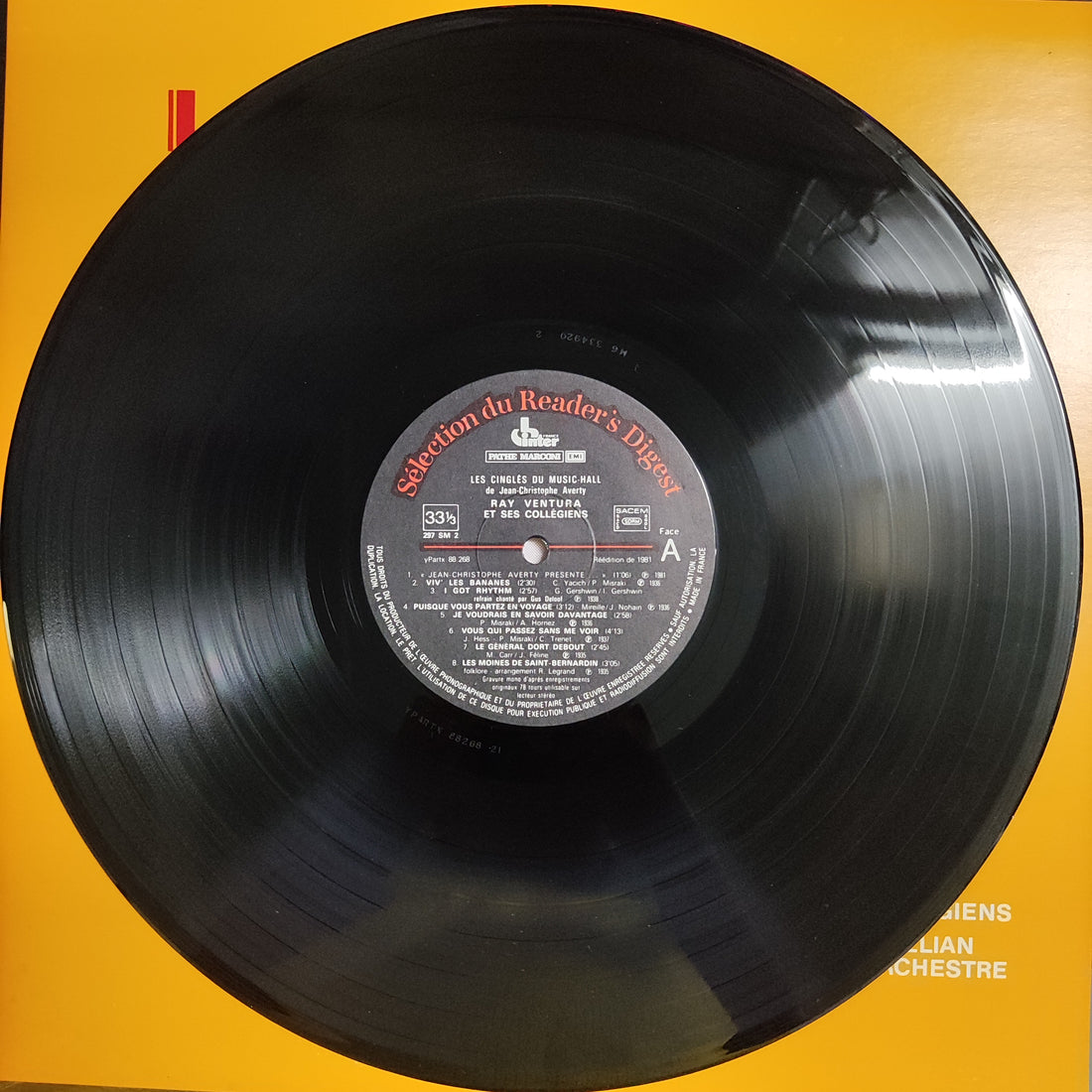 แผ่นเสียง Various - Les Cingles Du Music-Hall De Jean-Christophe Averty Vinyl VG+ 10LPs