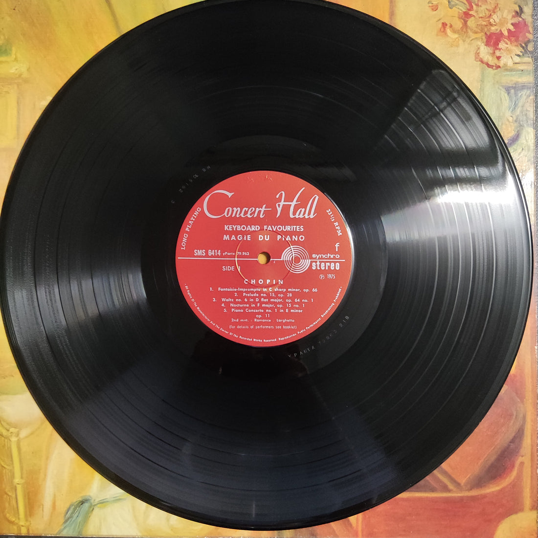 แผ่นเสียง Various - Magie Du Piano Keyboard Favourites Vinyl VG+ 6LPs