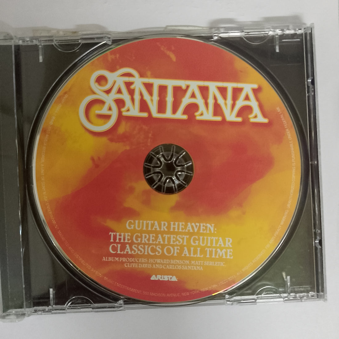 ซีดี Santana - Guitar Heaven: The Greatest Guitar Classics Of All Time CD VG+