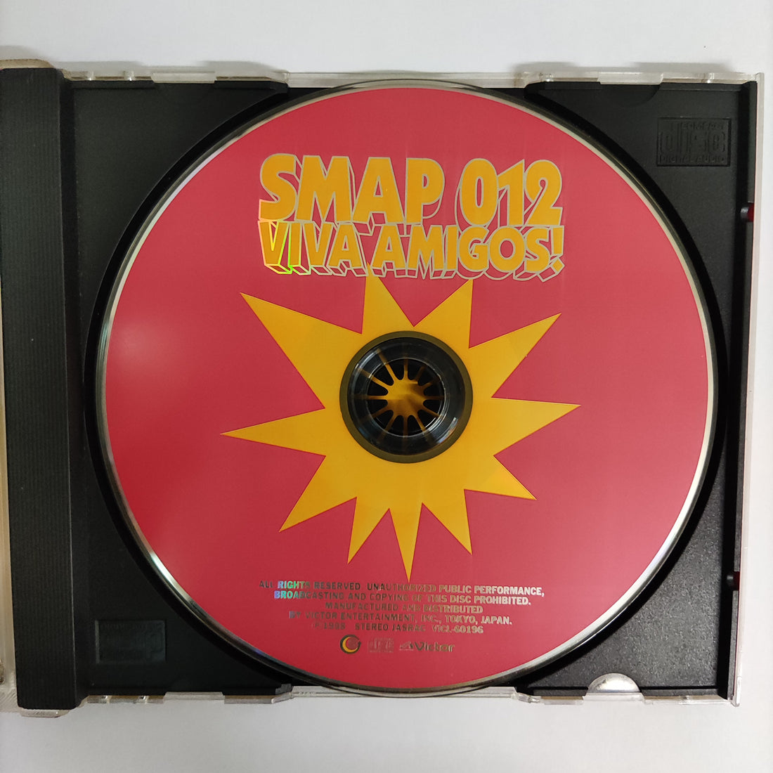ซีดี Smap – SMAP 012 Viva Amigos! CD VG+