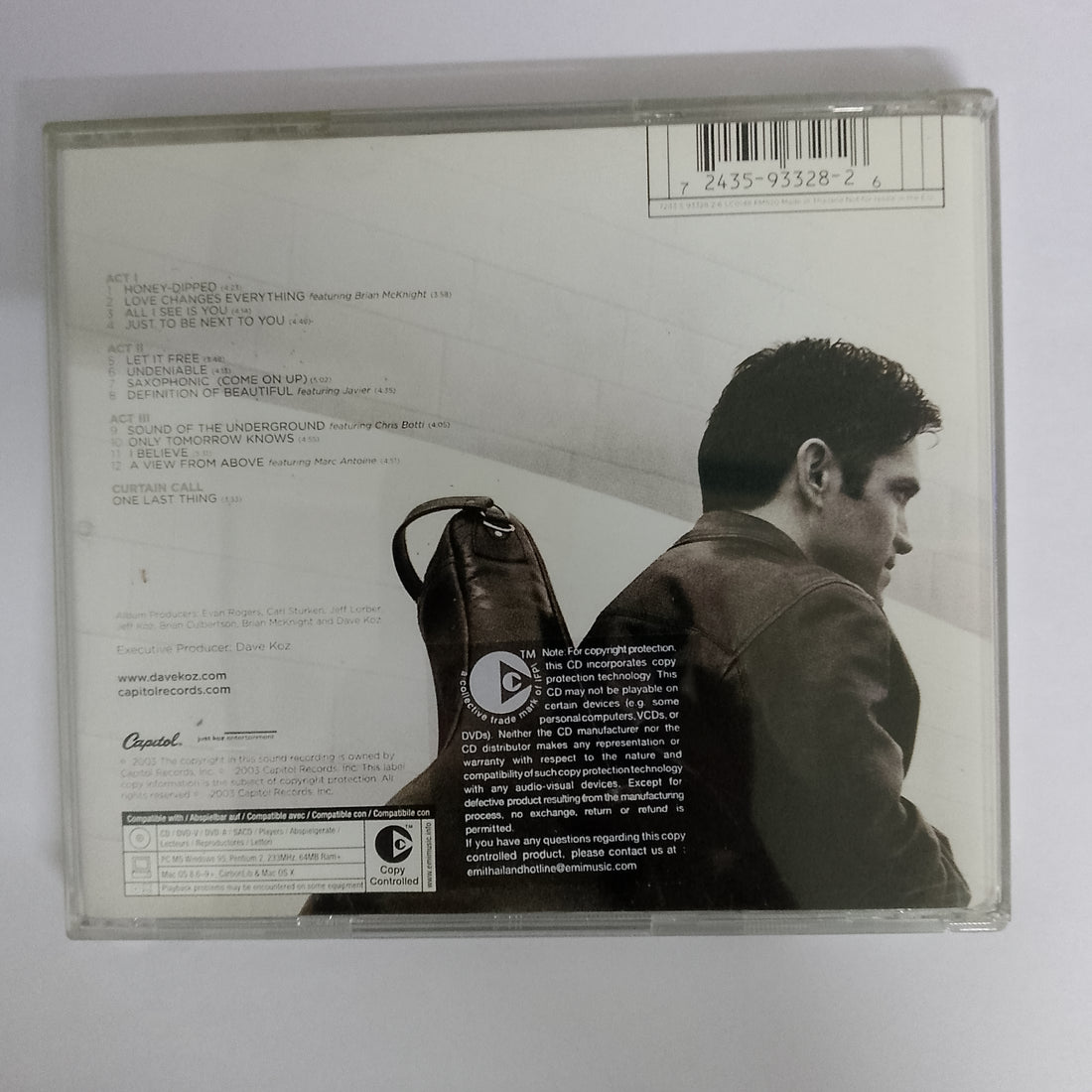 ซีดี Dave Koz - Saxophonic CD VG+