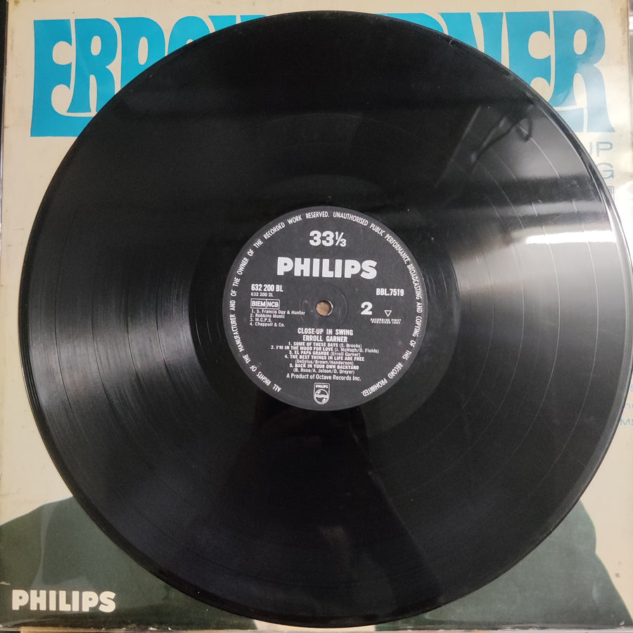 แผ่นเสียง Erroll Garner - Closeup In Swing Vinyl VG