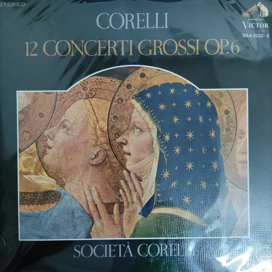แผ่นเสียง Corelli - 12 Concerti Grossi Op.6 Societá Corelli Vinyl VG+ 2LPs