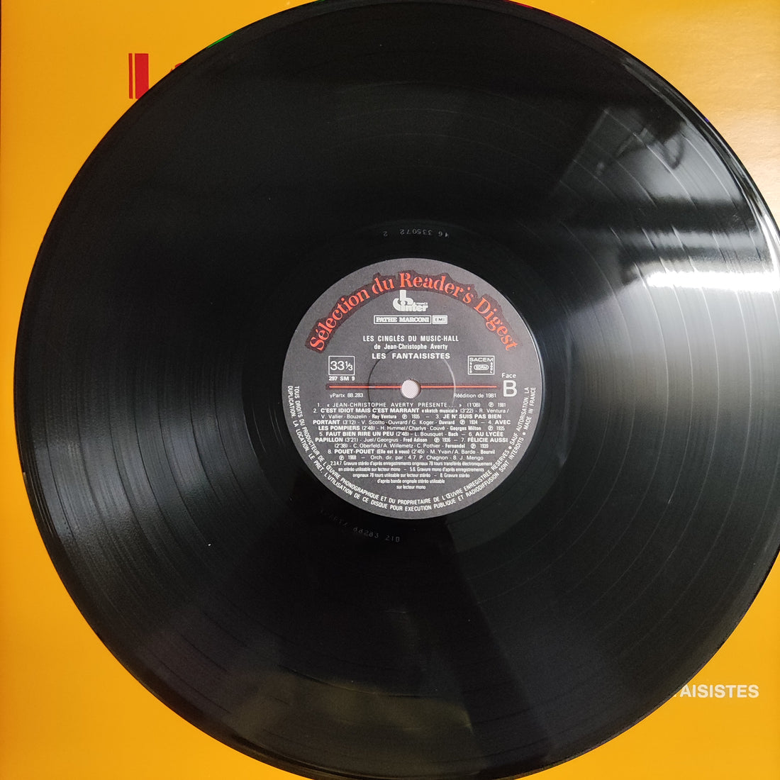 แผ่นเสียง Various - Les Cingles Du Music-Hall De Jean-Christophe Averty Vinyl VG+ 10LPs