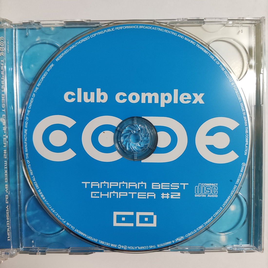 Code Trapara DJ Yoshinori - Club Complex Code Trapara Best Chapter #2 (CD) ที่ ...