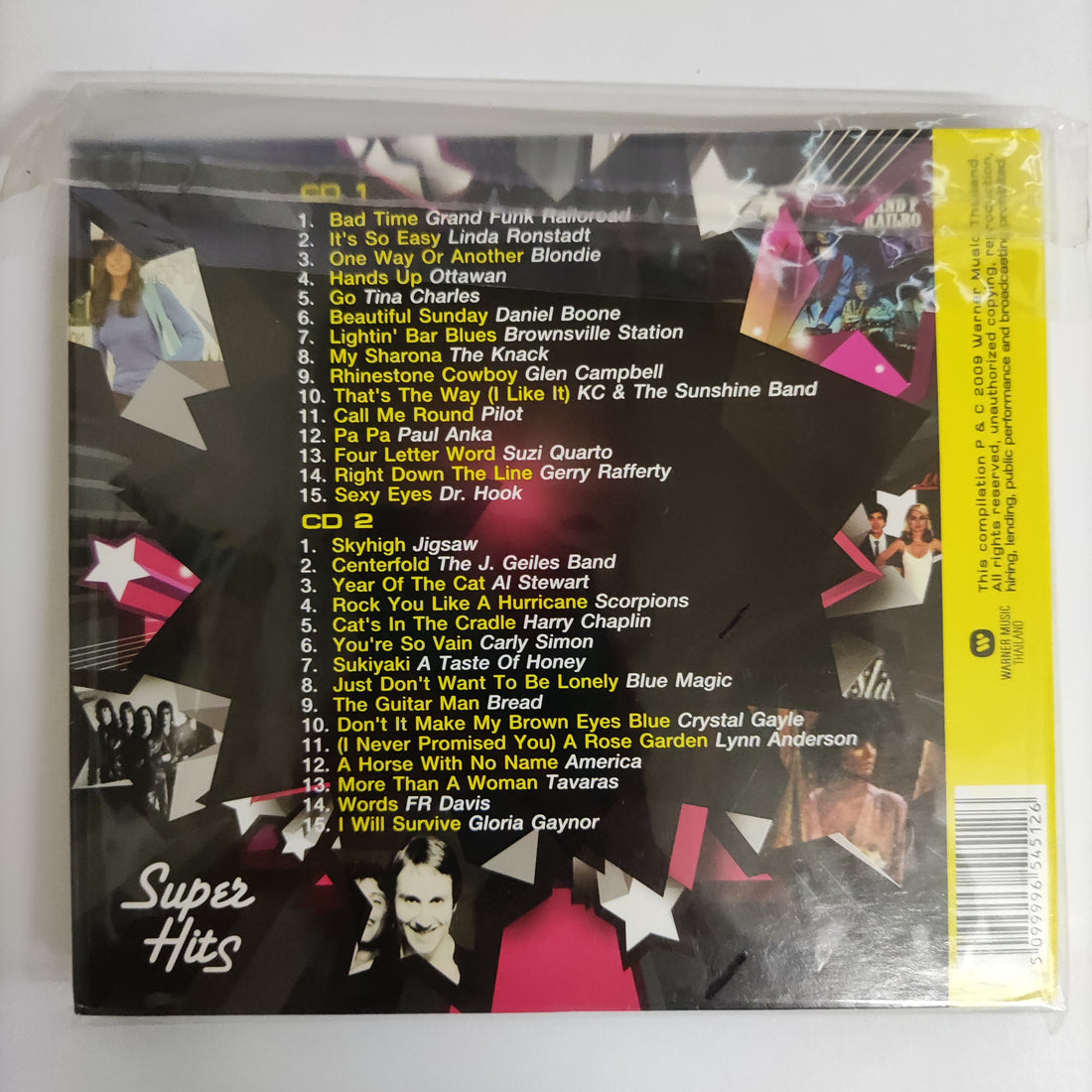 ซีดี Various - Super Hits A Collection Of The Biggest Hits You Always Remember CD NM 2CDs